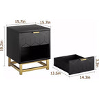 Comò a 2/3/4/5/6/7 cassetti con gambe in metallo, Cassettiera in legno con ampio spazio di archiviazione, Comodino moderno per camera da letto, soggiorno, corridoio