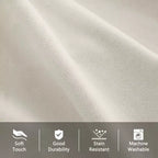 Poltrona Sacco in Schiuma da 120 cm Morbida con Rivestimento Rimovibile Comoda per Adulti Bambini Soggiorno Camera da Letto Dormitorio