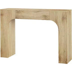 Tavolo Consolle, Tavolino Rettangolare in Legno Dietro il Divano, Tavolo d'Ingresso Industriale per Foyer e Corridoio, Tavolo d'Ingresso Stile Rustico