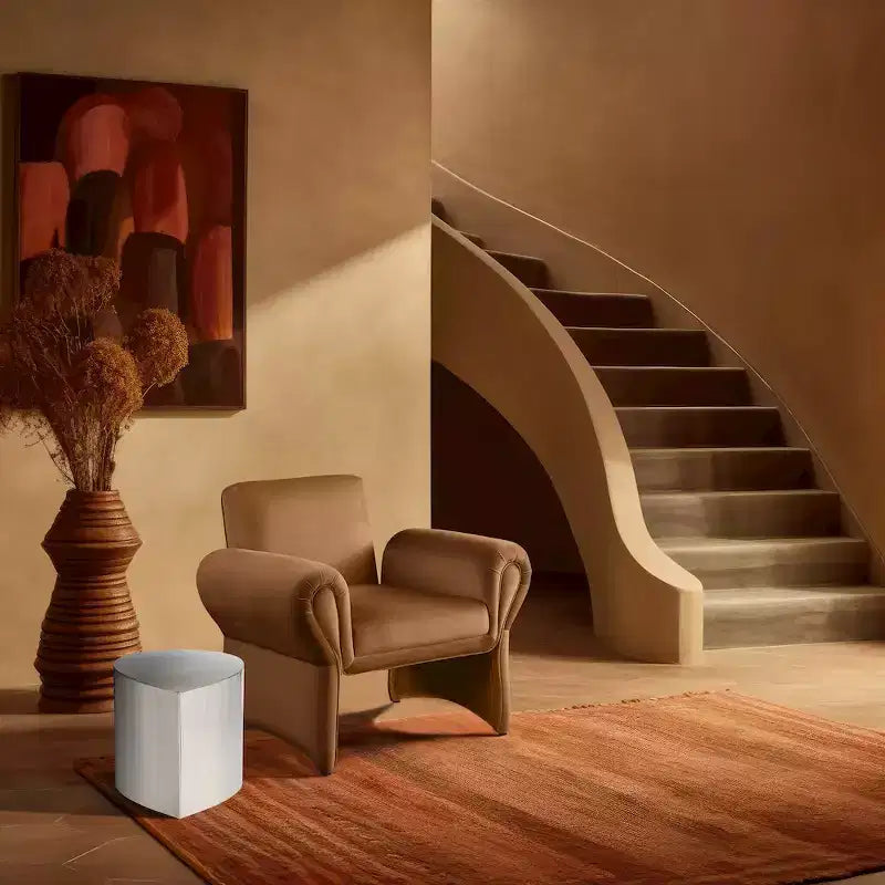 Tavolino da caffè Petal Silver