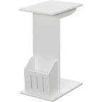Set di due tavolini laterali Belmont versatili e impilabili, con design salvaspazio per arredamento di soggiorno, camera da letto o ufficio