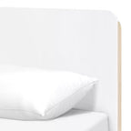 Letto singolo - Bianco e Naturale Lavato
