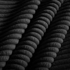 Divano modulare componibile di piccole dimensioni, divanetto in velluto a coste con seduta profonda, divano componibile moderno "Cloud" per soggiorno, camera da letto o appartamento